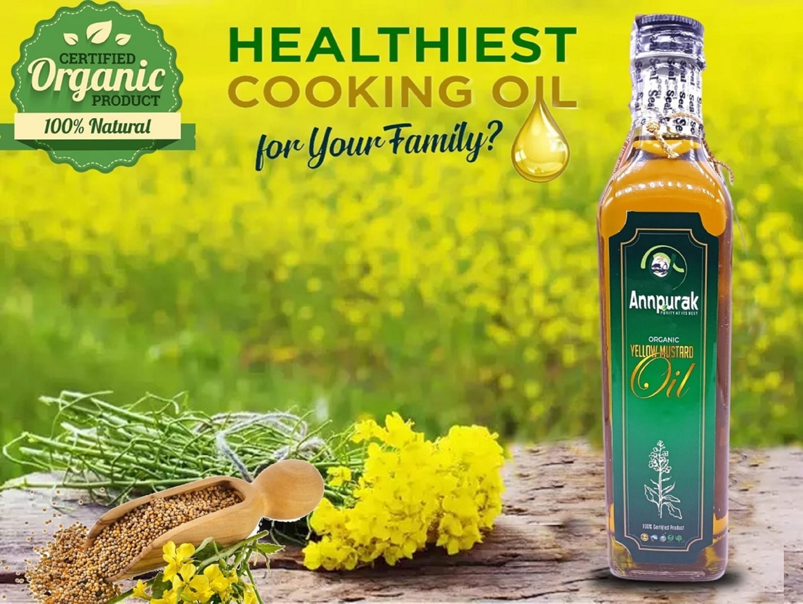Yellow Mustard Oil